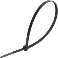 Стяжка для кабеля Fortisflex НСС EasyFix 8х300 / 85708 (100шт, черный) - 