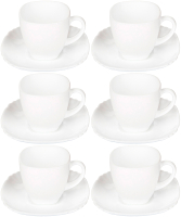 Набор для чая/кофе Luminarc Бэйсик Q5853 (белый) - 