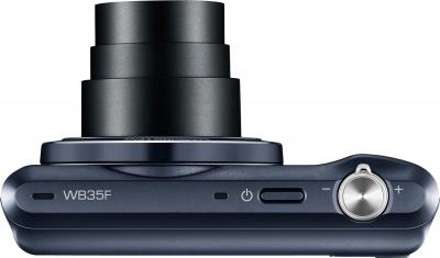 Компактный фотоаппарат Samsung WB35F (EC-WB35FZBPBRU, Black) - вид сверху