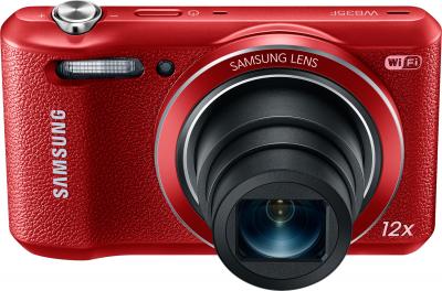 Компактный фотоаппарат Samsung WB35F (EC-WB35FZBPRRU, Red) - общий вид