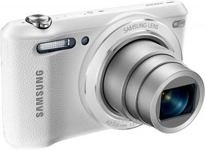 Компактный фотоаппарат Samsung WB35F (EC-WB35FZBPWRU, White) - общий вид