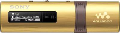 USB-плеер Sony NWZ-B183FN (4Gb, золото) - общий вид