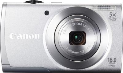 Компактный фотоаппарат Canon PowerShot A2600 (Silver) - вид спереди