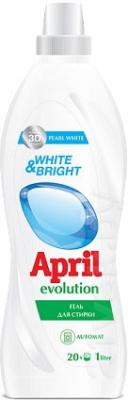 Гель для стирки April Evolution White & Bright (1л) - общий вид