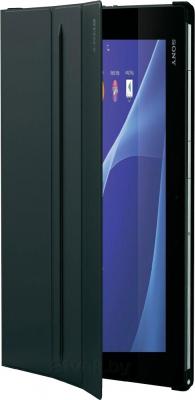 Чехол для планшета Sony SCR-12ROW (черный) - в открытом состоянии