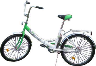 Велосипед Eurobike Rondo 24 (24, зелено-белый) - общий вид