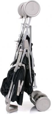 Детская прогулочная коляска 4Baby Le Caprice (серый) - в сложенном виде (цвет Black)