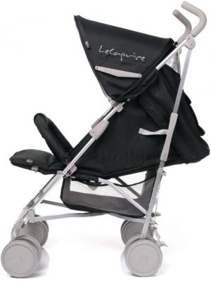 Детская прогулочная коляска 4Baby Le Caprice (серый) - наклон спинки (цвет Black)