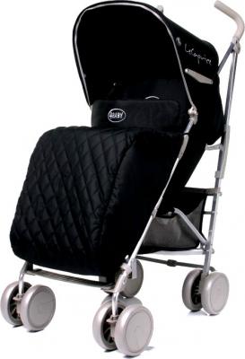 Детская прогулочная коляска 4Baby Le Caprice (серый) - чехол для ног (цвет Black)