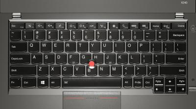 Ноутбук Lenovo ThinkPad X240 (20AL00BLRT) - клавиатура