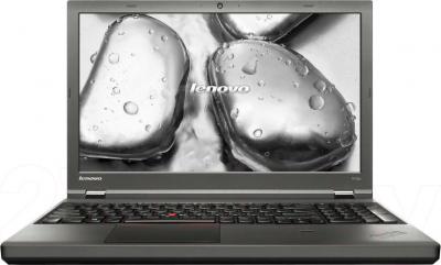 Ноутбук Lenovo ThinkPad T540p (20BEA00BRT) - фронтальный вид