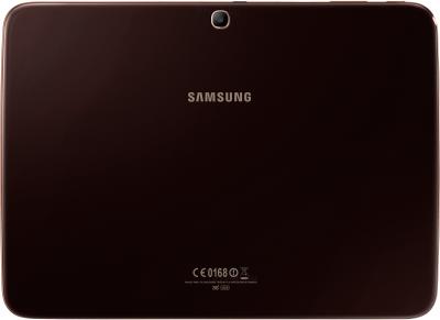 Планшет Samsung Galaxy Tab 3 10.1 32GB 3G Gold Brown (GT-P5200) - вид сзади