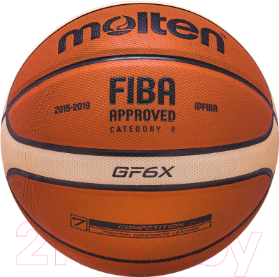 Баскетбольный мяч Molten BGF6X FIBA (размер 6)