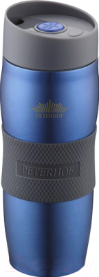 Термокружка Peterhof PH-12434 (синий)
