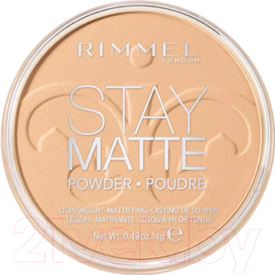 

Пудра компактная Rimmel, Stay Matte Pressed Powder тон 006