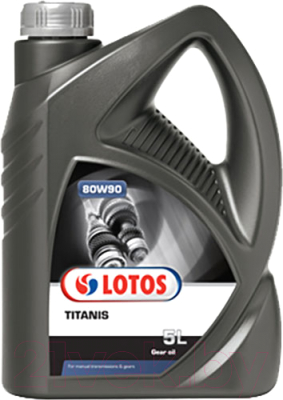 

Трансмиссионное масло Lotos, Titanis API GL-5 SAE 80W90