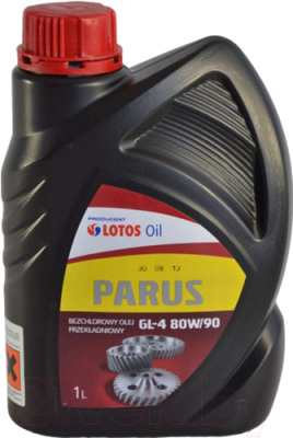

Трансмиссионное масло Lotos, Parus API GL-4 SAE 80W90