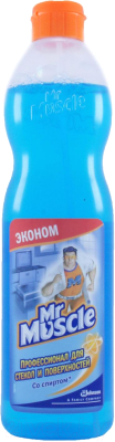 

Средство для мытья окон Mr. Muscle, Профессионал. Эконом. После дождя