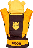 Эрго-рюкзак Polini Kids Disney Baby Медвежонок Винни и его друзья с вышивкой / 0001698-8 (шоколадный) - 