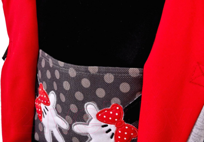Сумка-кенгуру Polini Kids Disney Baby Минни Маус с вышивкой / 0001700-9 (черный)