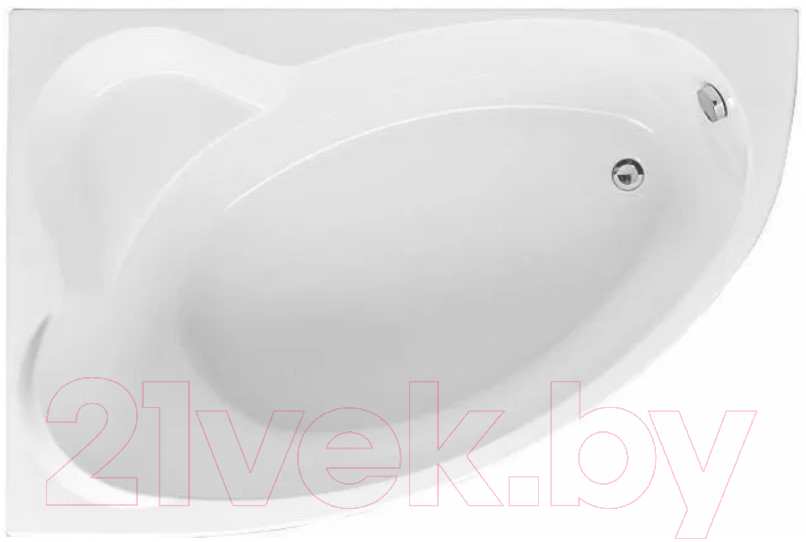 Ванна акриловая Aquanet Mayorca 150x100 L (с каркасом и экраном)