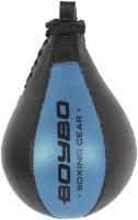 Боксерская груша BoyBo Пневматическая / BPP101 (р.3, кожа, голубой) - 