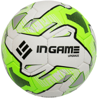 Футбольный мяч Ingame Upgrade IFB-133 (белый/зеленый) - 