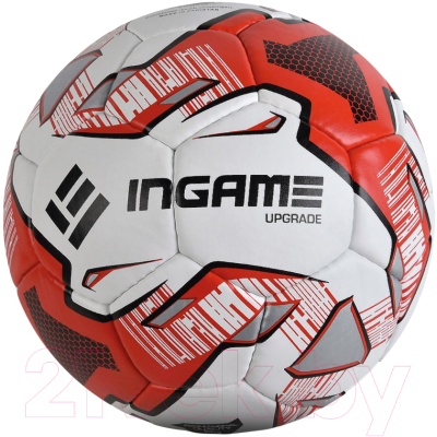 Футбольный мяч Ingame Upgrade IFB-133 (белый/красный)