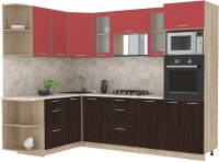 

Готовая кухня Интерлиния, Мила 1.68x2.6 левая