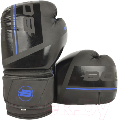 Изображение товара Боксерские перчатки BoyBo B-series (L, черный/синий)