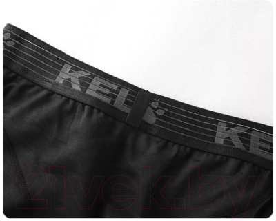 Тайтсы Kelme Tight Trousers Thick / 8161TL1006-000 (XL, черный)