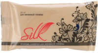 Влажные салфетки для интимной гигиены Silk 10шт - 