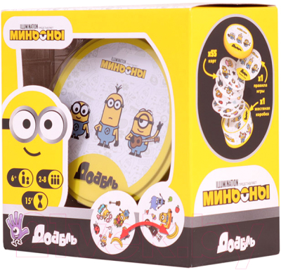 Изображение товара Настольная игра Стиль Жизни Доббль. Миньоны / ASM57