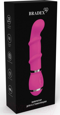 Вибратор Bradex Miss Penny / SX 0005 (розовый)