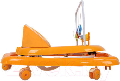 Ходунки Alis Buggy C 6 с силиконовыми колесами (оранжевый)