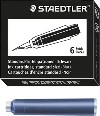 Чернила для перьевой ручки Staedtler 480-9 (6шт) - 