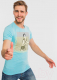 Миниатюра изображения товара Футболка Mark Formelle 111682 (р.100-182/188, голубой/печать-3)