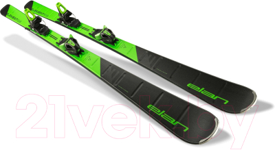 Горные лыжи с креплениями Elan 2021-22 Element Light Shift & EL 10.0 / ABMHQZ21 (р.168, зеленый)