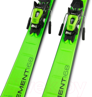 Горные лыжи с креплениями Elan 2021-22 Element Light Shift & EL 10.0 / ABMHQZ21 (р.176, зеленый)