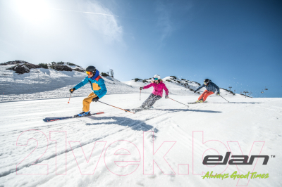 Горные лыжи с креплениями Elan 2021-22 Element Light Shift & EL 10.0 / ABFHQX21 (р.168, оранжевый/синий)