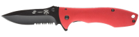 Нож складной STINGER FK-721RD (черно-красный) - 