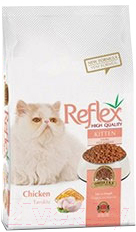 Сухой корм для кошек REFLEX Kitten с курицей (15кг)