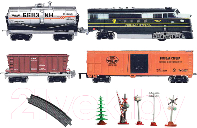 Изображение товара Железная дорога игрушечная Голубая стрела 2002A