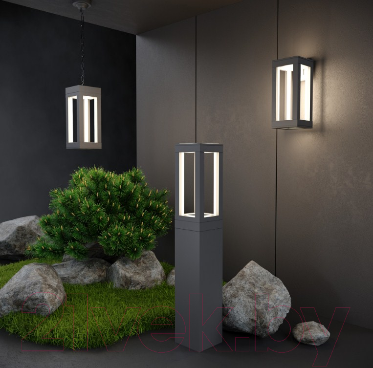 Светильник уличный Elektrostandard 1528 Techno Led (серый) — фото 3