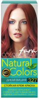 Крем-краска для волос Fara Natural Colors №327 (дикая вишня) - 