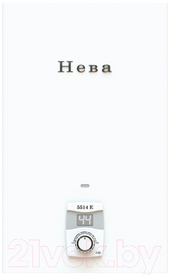 Газовая колонка Neva 5514Е с датчиком протока (белый)