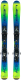 Горные лыжи с креплениями Elan 2021-22 Youth Jett Quick Shift 100-120 & EL 4.5 / AFDHSH21 (р.100, зеленый/синий) - 