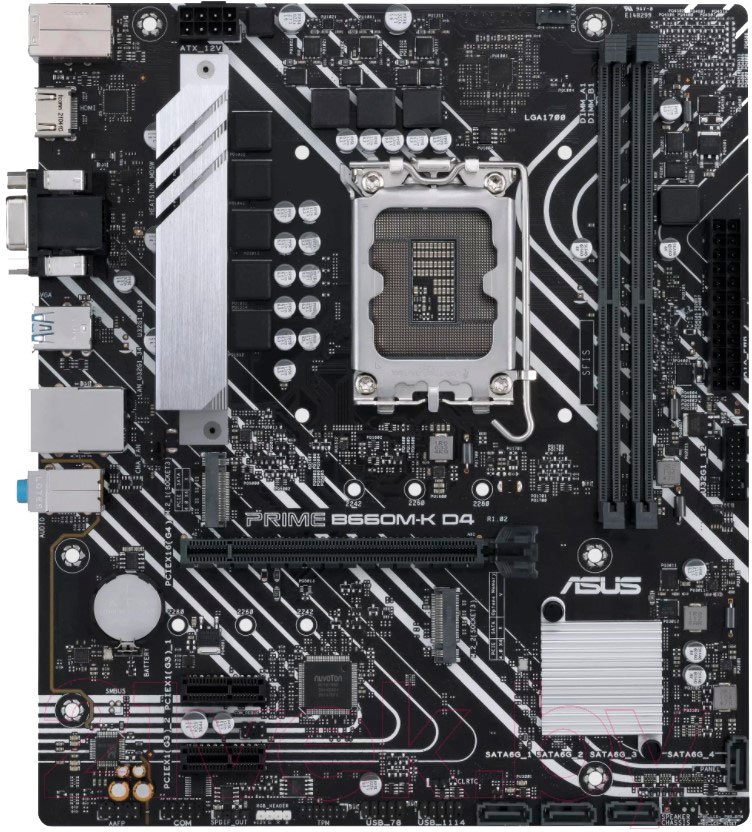 Материнская плата Asus Prime B660M-K D4