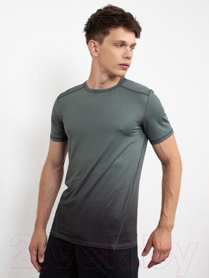 Изображение товара Футболка Mark Formelle 111783 (р.108-170/176, еловый серый/печать)