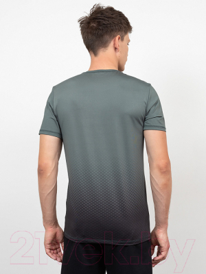 Изображение товара Футболка Mark Formelle 111783 (р.108-170/176, еловый серый/печать)